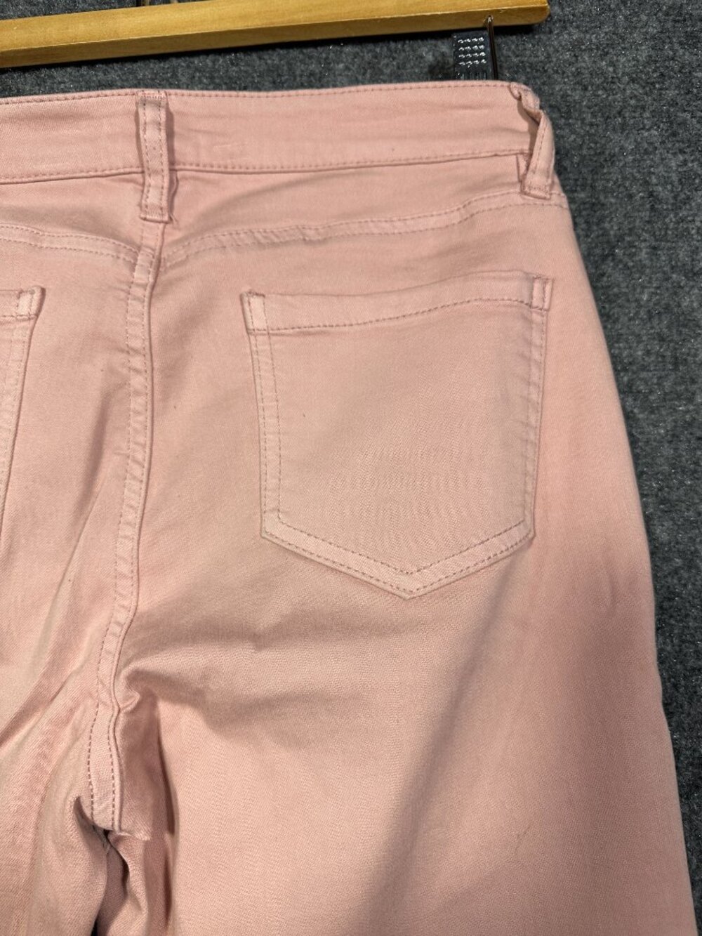 Buffalo Jeans Womens 6 Aubrey Mid Rise Stretch Super Soft Ankle Grazer Pink - Picture 10 of 10